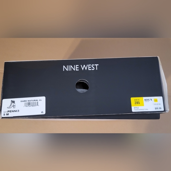 NINE WEST PENNI ANKLE BOOTS SIZE 5 - Picture 5 of 6